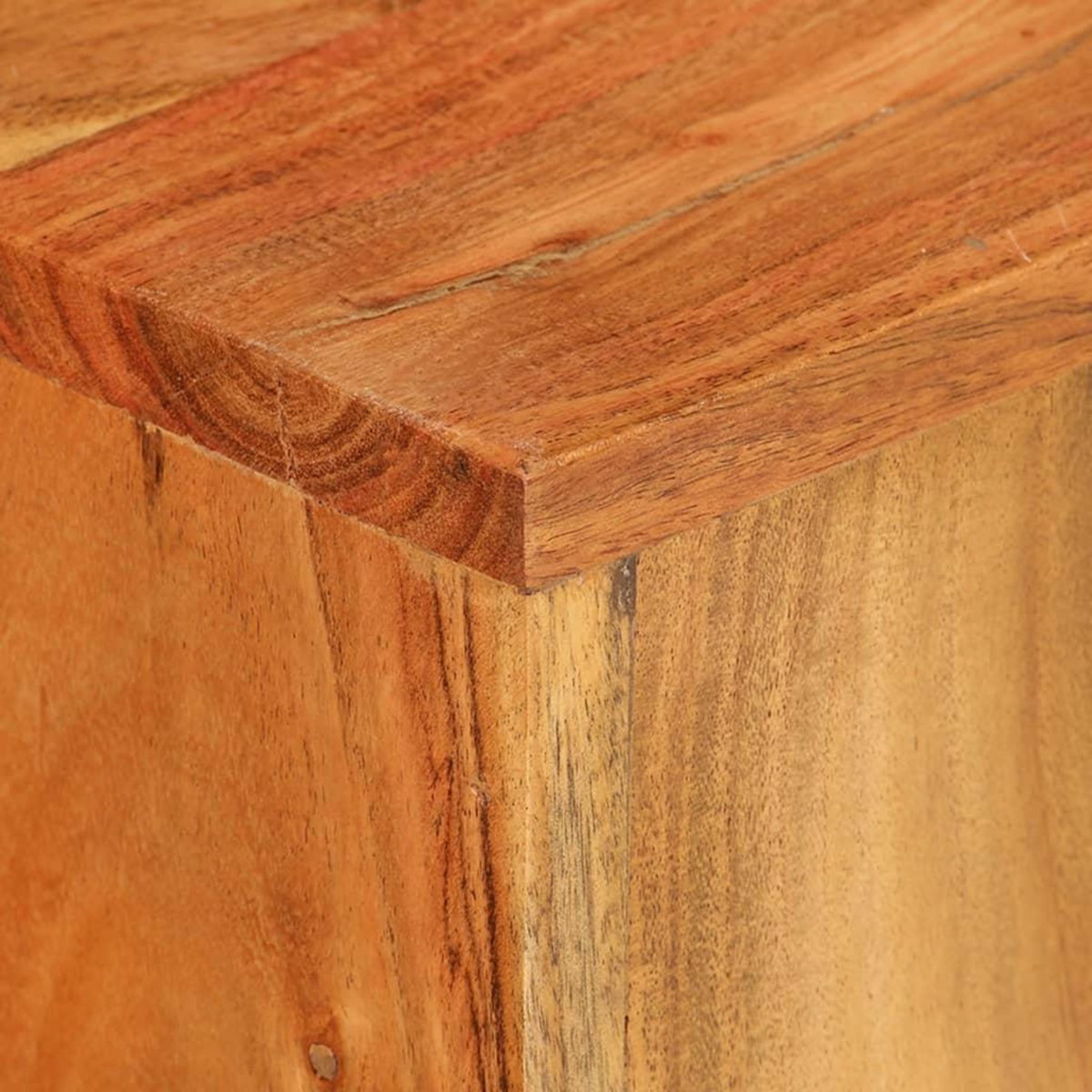 VIDAXL Supports pour plantes 2 pcs bois d'acacia massif