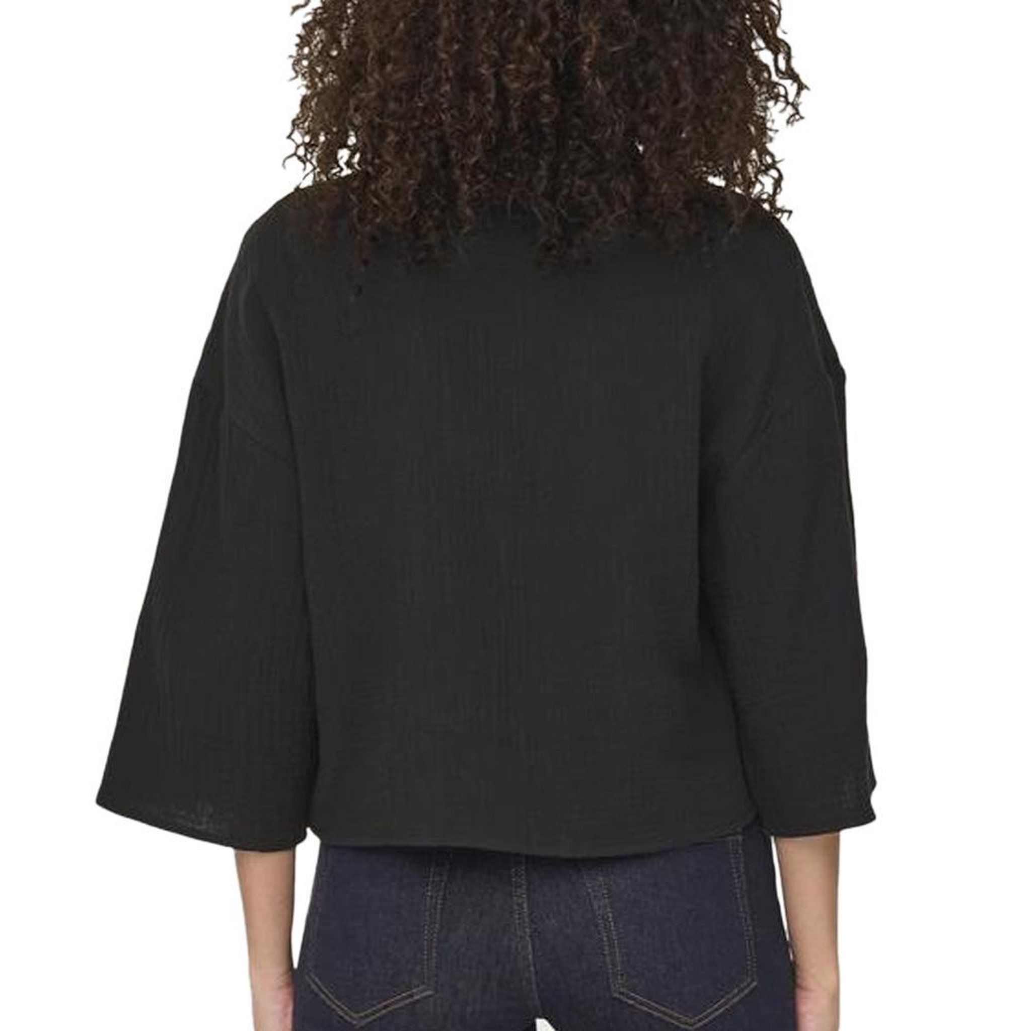 Voir la diapositive 2 : JACQUELINE DE YONG Chemise Grise Femme JDY Theis Life 3/4