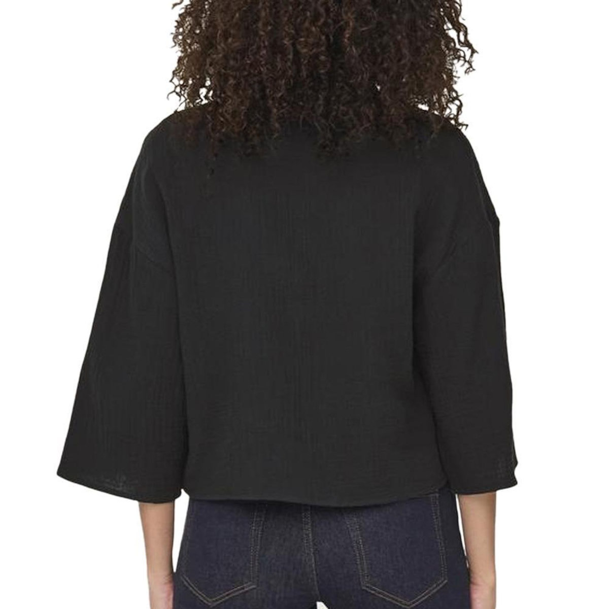 JACQUELINE DE YONG Chemise Grise Femme JDY Theis Life 3/4