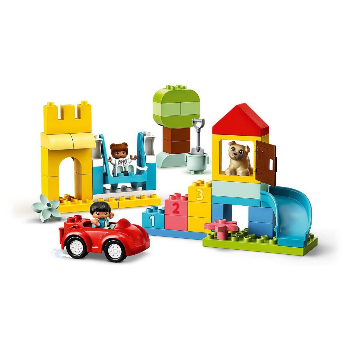 LEGO DUPLO Classic 10914 La Boîte de Briques Deluxe Jeu de Construction pour Bébés 1 an