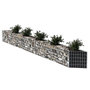 Voir la diapositive 3 : VIDAXL Panier de gabion Acier galvanise 300x30x50 cm