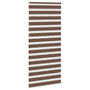 Voir la diapositive 4 : VIDAXL Store zebre marron 110x230cm largeur du tissu 105,9cm polyester