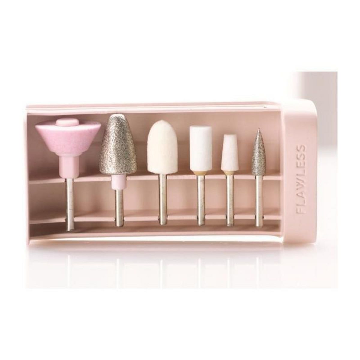 FLAWLESS FINISH Finishing Touch Flawless Salon Nails - Lime a Ongles Électrique - Kit Manucure Professionnel pour Expérience de Manucure a Dom