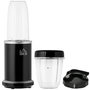 Voir la diapositive 1 : HOMCOM Blender 1000 W - 4 modes - 2 bols 700 ml et 350 ml - système verrouillage sécurité - nettoyage facile - alu. tritan noir