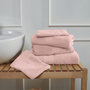 Voir la diapositive 5 : Sensei Maison Ensemble de bain 5 pièces (1 drap de bain + 2 serviettes de toilette + 2 gants) LUXURY