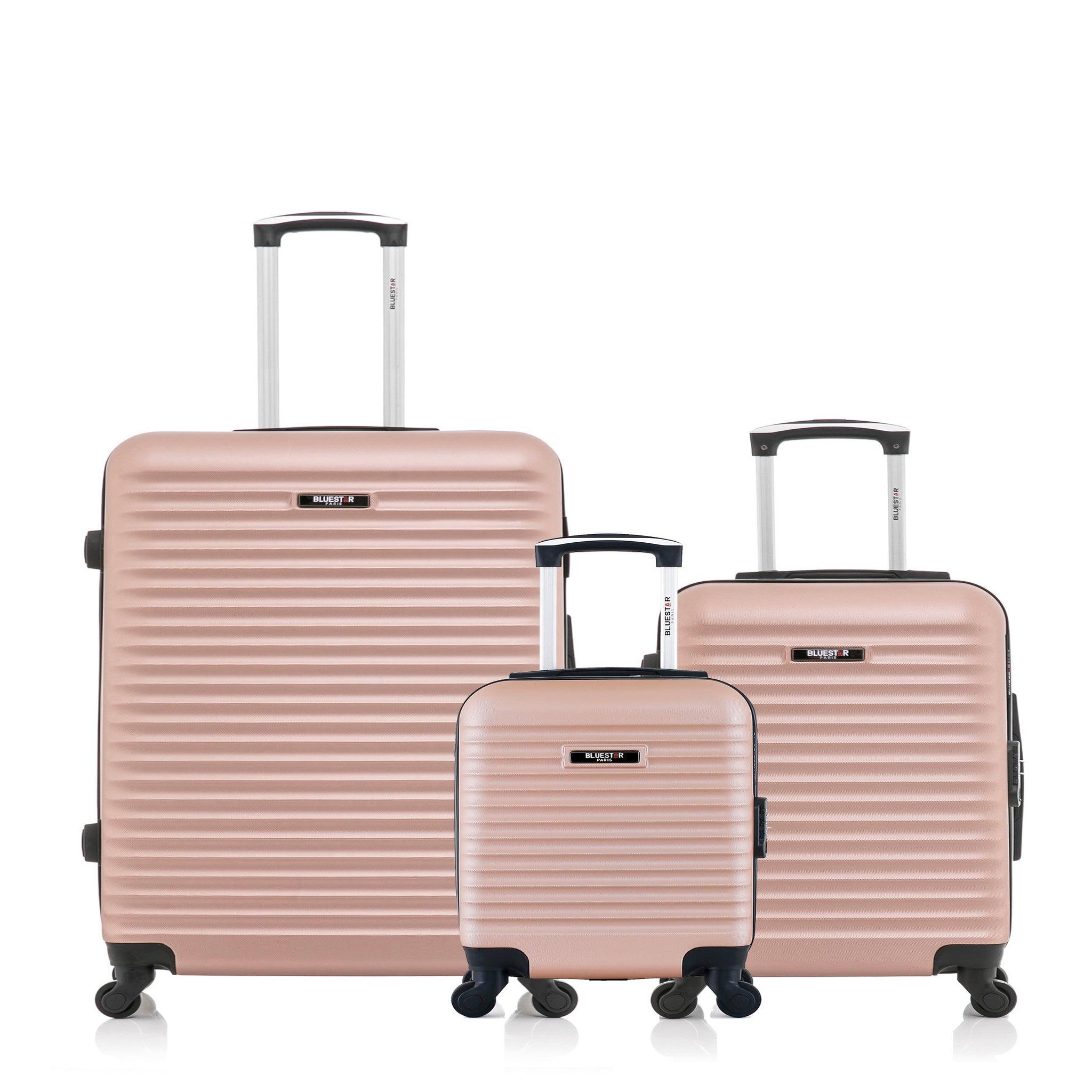 BLUESTAR Bluestar - lot de 3 - valises grand format, cabine et cabine xxs brazilia