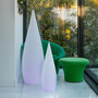 Voir la diapositive 3 : Lumisky Lampadaire extérieur sans fil CLASSY Blanc Polypropylène H80CM