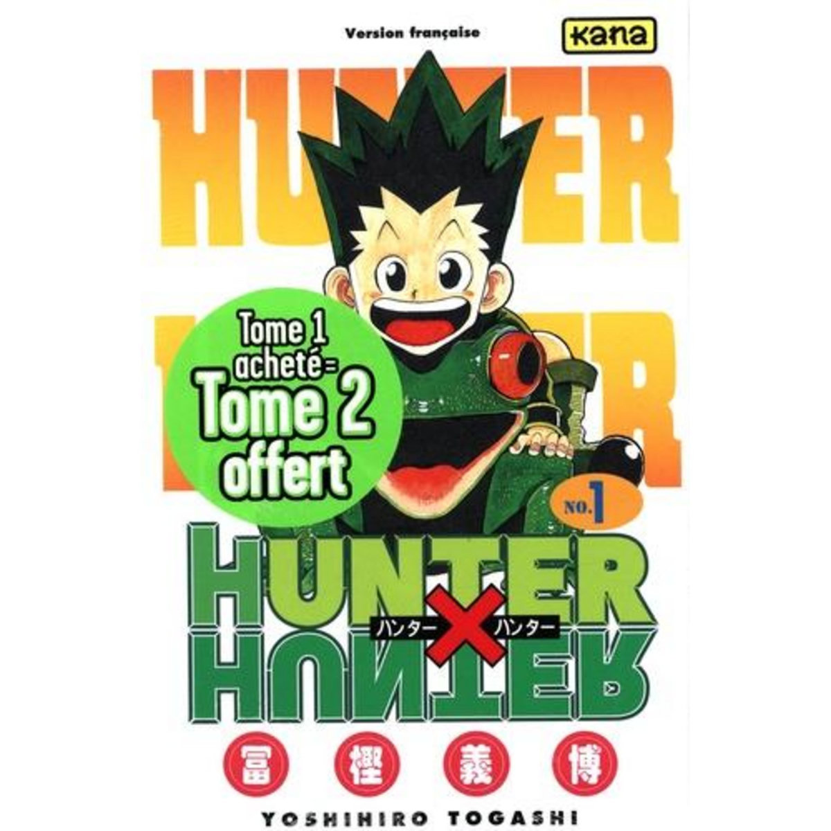 HUNTER X HUNTER : PACK EN 2 VOLUMES : TOME 1 ET 2, Togashi Yoshihiro