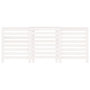 Voir la diapositive 5 : VIDAXL Cache-radiateur Blanc 210x21x85 cm Bois massif de pin