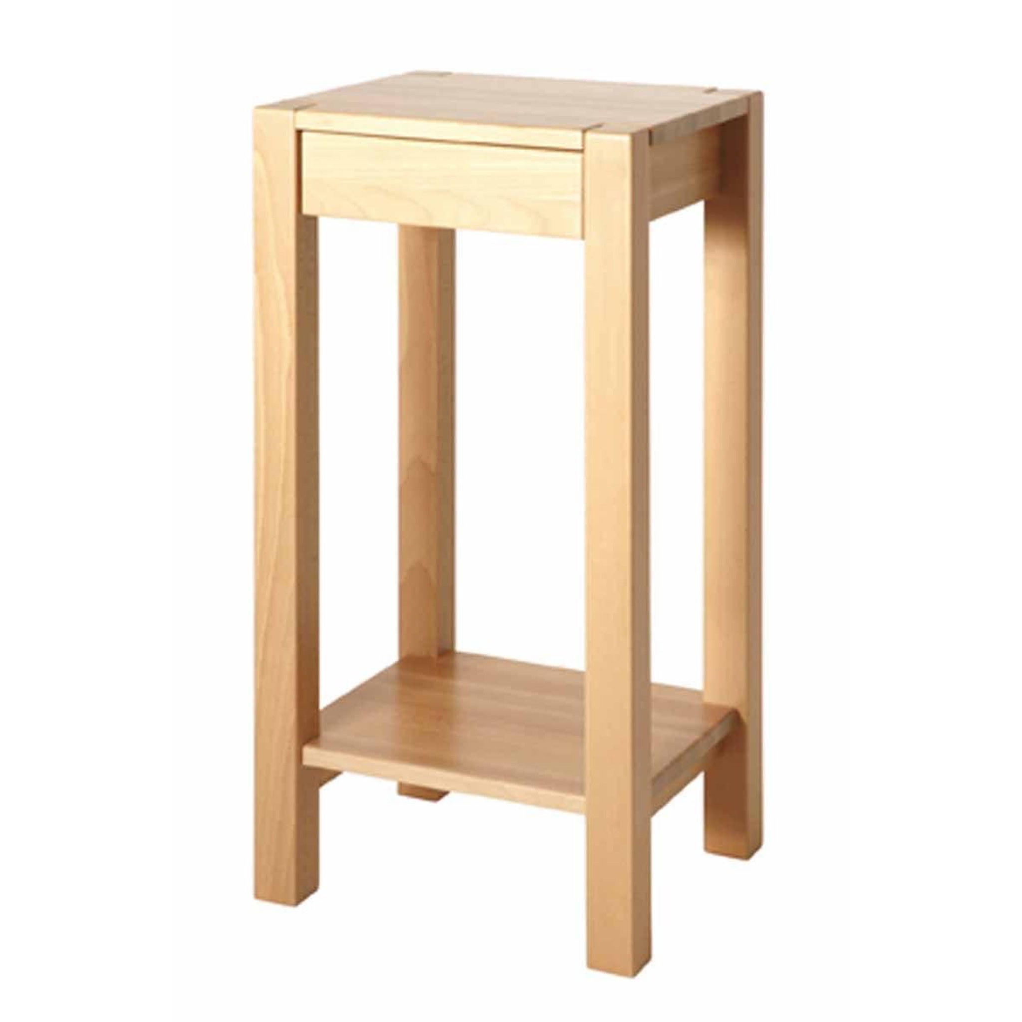 Voir la diapositive 1 : Paris Prix Console 1 tiroir bois  nido  73cm naturel