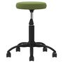 Voir la diapositive 4 : VIDAXL Chaise pivotante de bureau Vert clair Velours