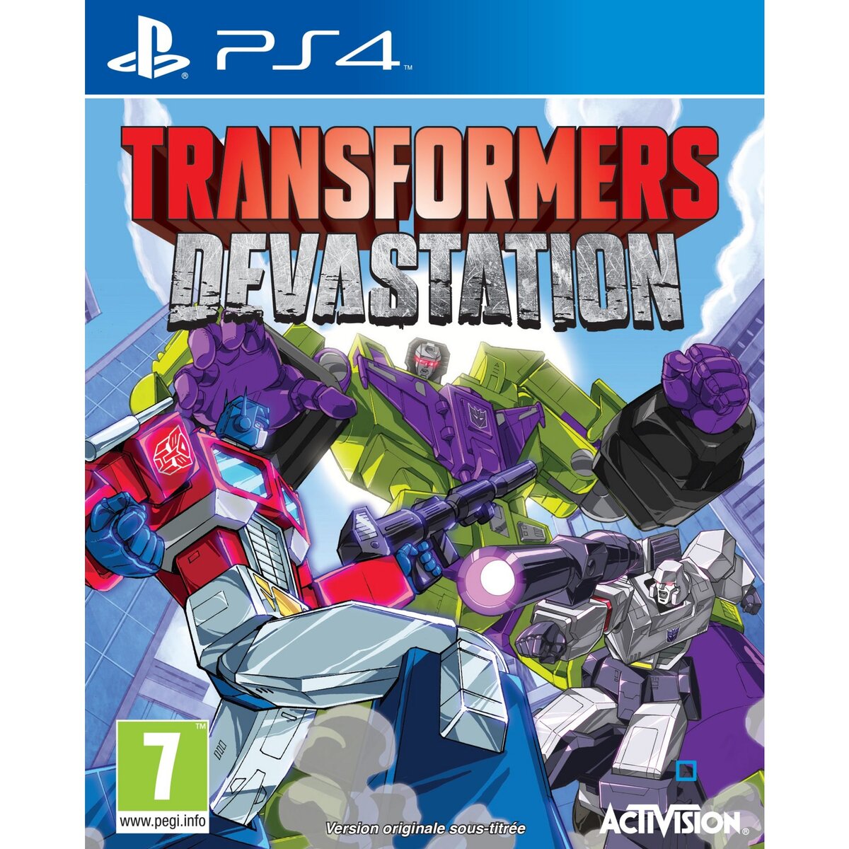 Transformers : Devastation PS4