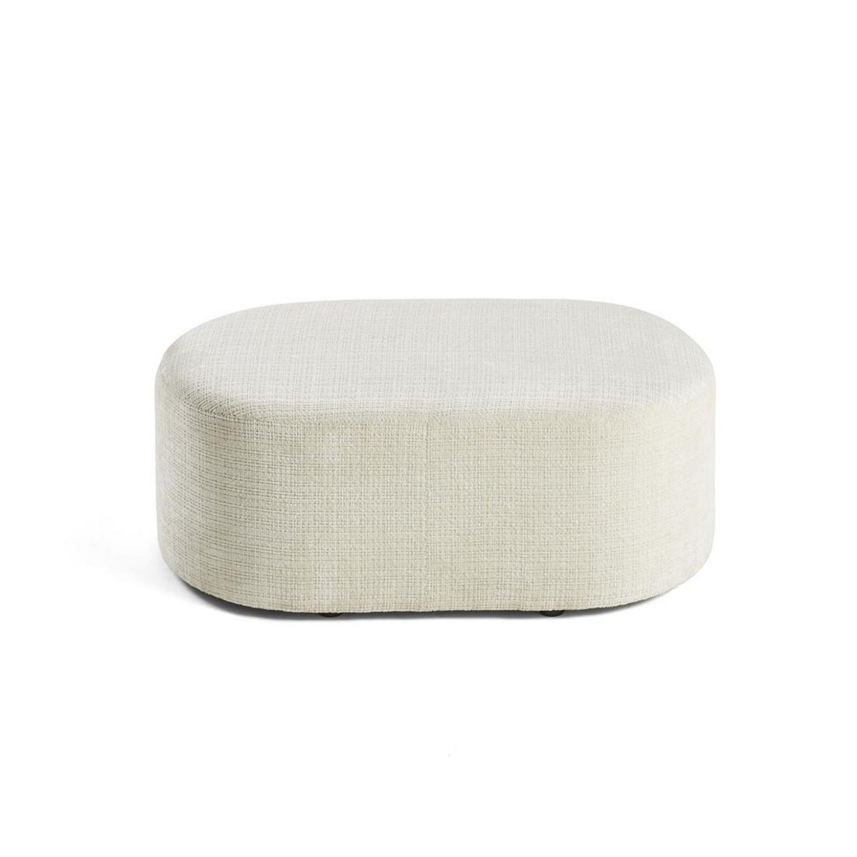 BEST MOBILIER Miro - pouf en velours texturé