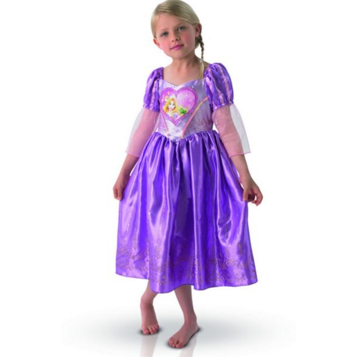 RUBIES Déguisement panoplie Luxe Raiponce Taille M - 5/6 ans - Disney Princesses
