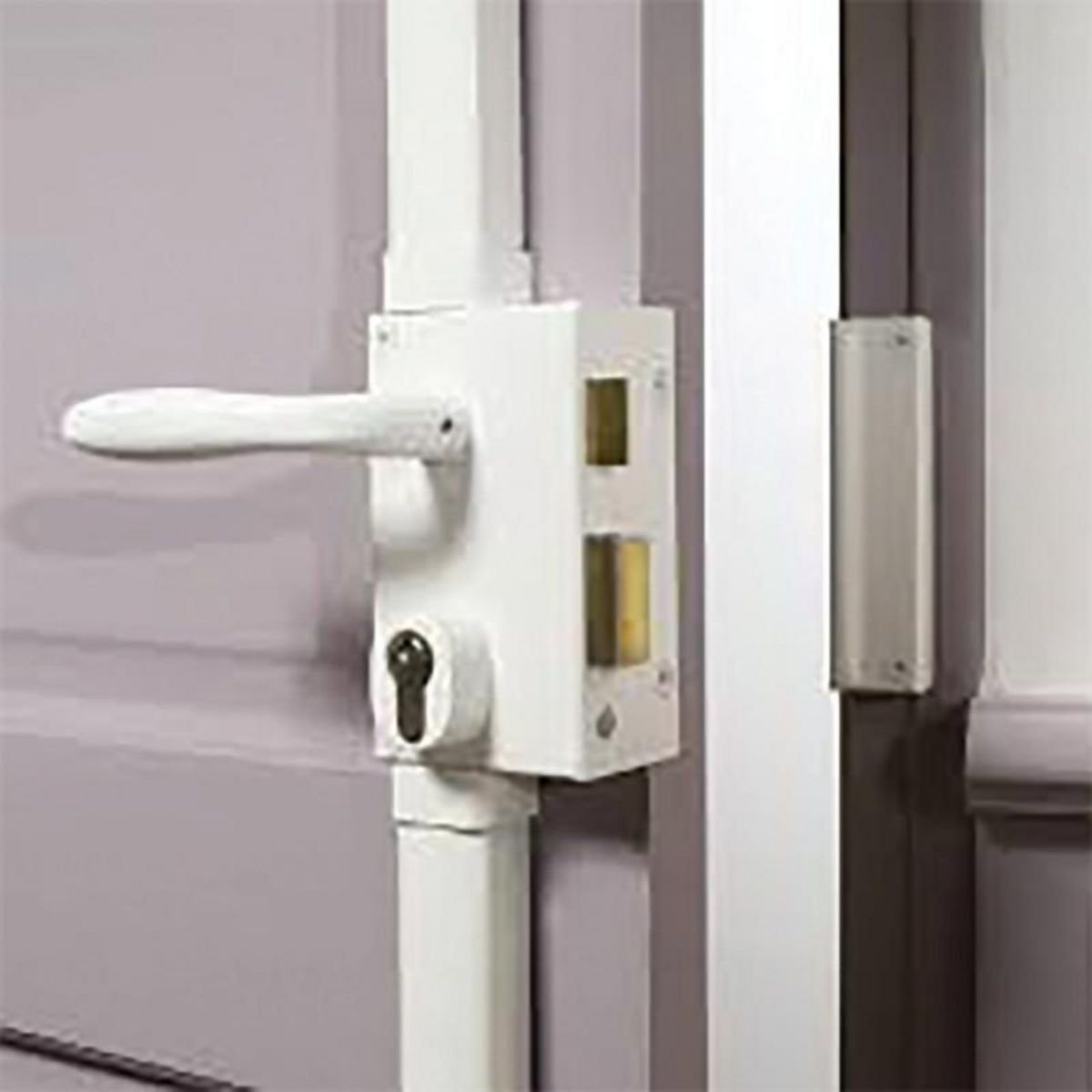 BRICARD Serrure 3 points 73 A2P* Sans cylindre blanc gauche BRICARD 73072