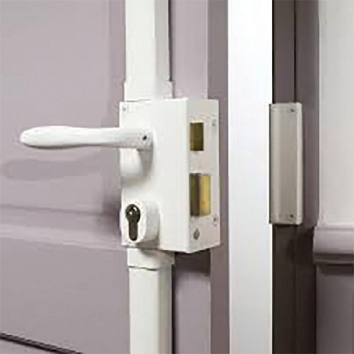 BRICARD Serrure 3 points 73 A2P* Sans cylindre blanc gauche BRICARD 73072