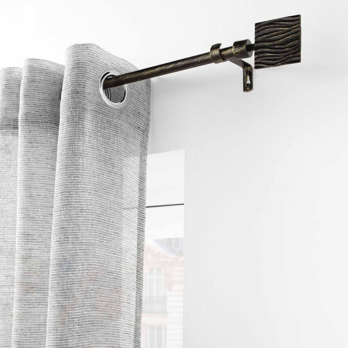 Douceur d'Intérieur Kit de tringle à rideaux extensible TEMPO