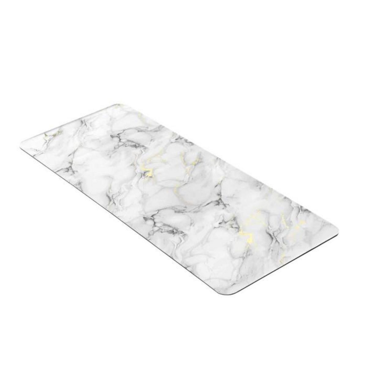 Paris Prix Tapis de Bain Déco  Venor  50x120cm Gris