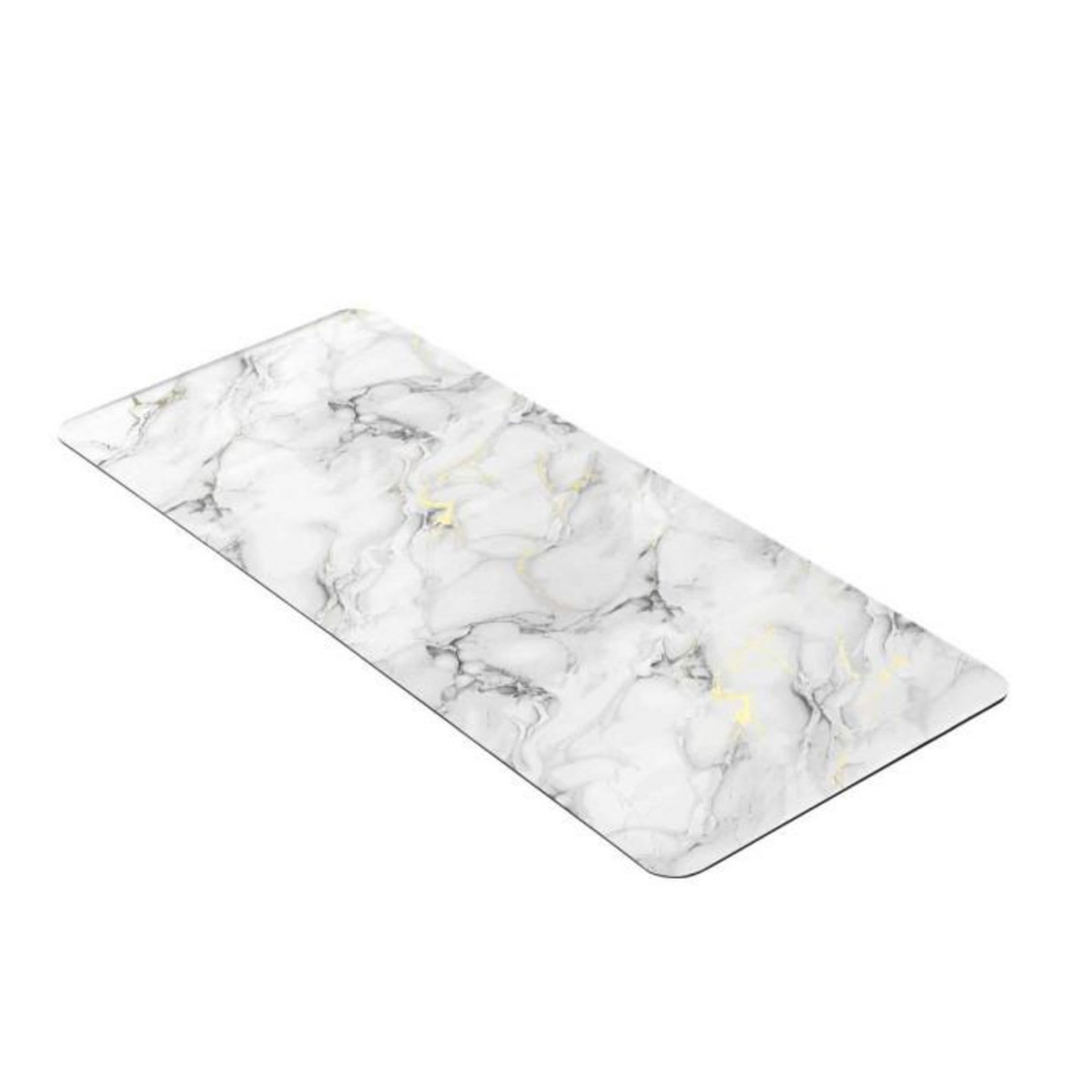 Paris Prix Tapis de Bain Déco  Venor  50x120cm Gris