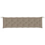 Voir la diapositive 4 : VIDAXL Coussin de banc de jardin taupe 200x50x7 cm tissu oxford