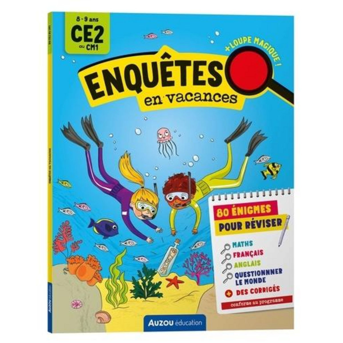 ENQUETES EN VACANCES CE2 AU CM1. AVEC UNE LOUPE MAGIQUE, Antartik