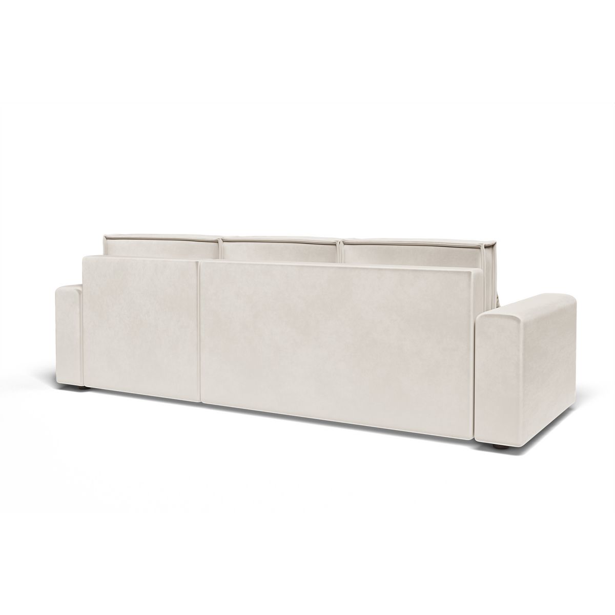 Canapé d'angle convertible et réversible velours  JOY