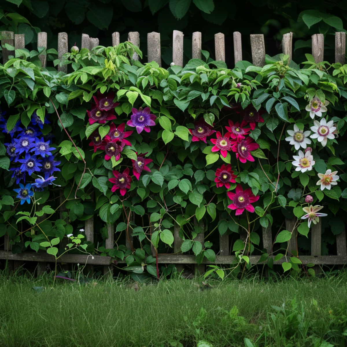 PLANT IN A BOX Passiflore - Set de 6 - Passiflora hybridum - Hauteur 25-40cm - ⌀9cm