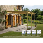 JARDIDECO Pergola adossée en bois massif Narbonne 510 x 300 cm - Maderland