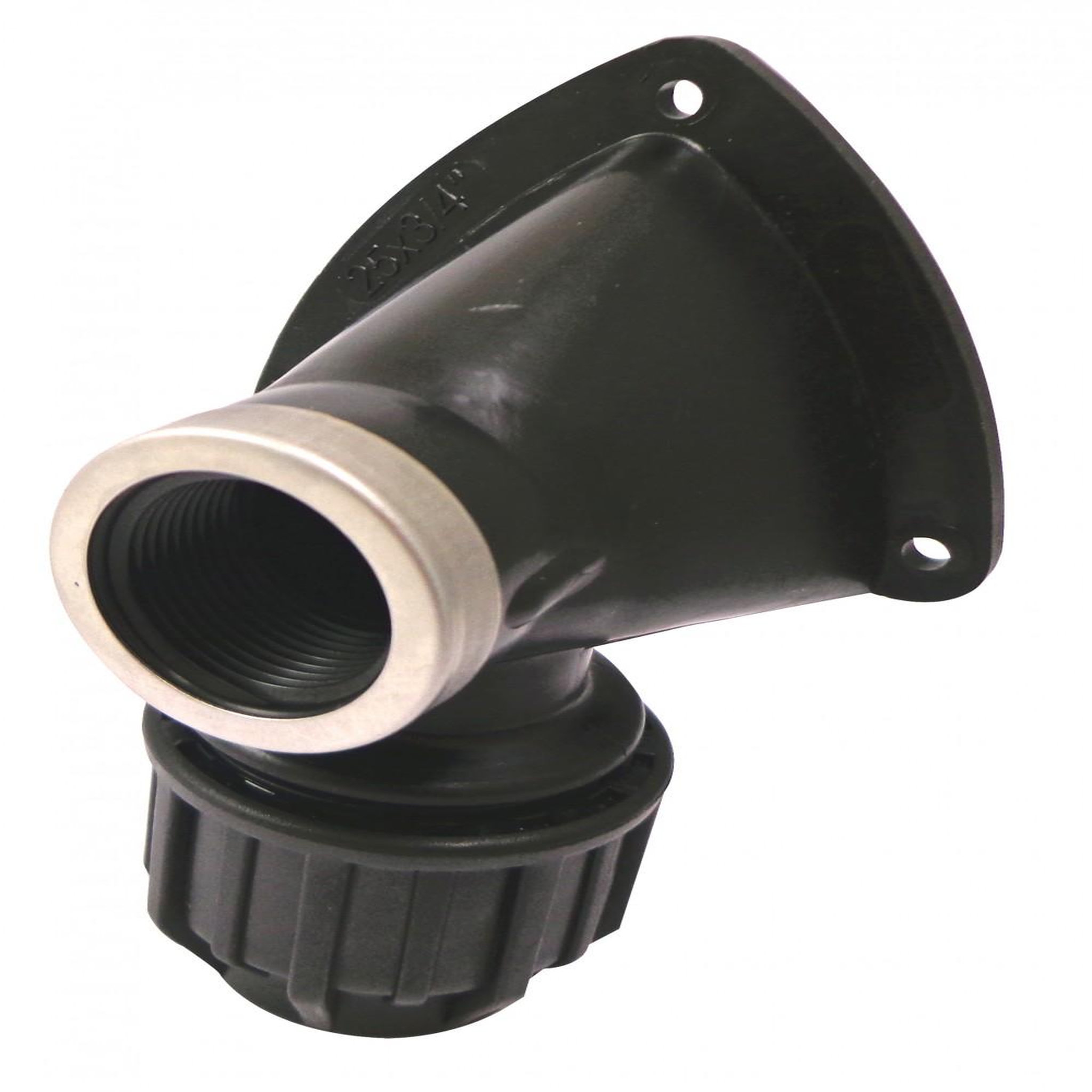 CENTRALE BRICO Raccord coudé applique compression plastique F 20 x 27, tube en polyéthylène