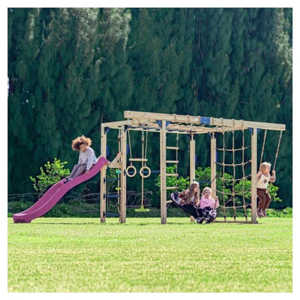 Axi House Structure Boris toboggan violet