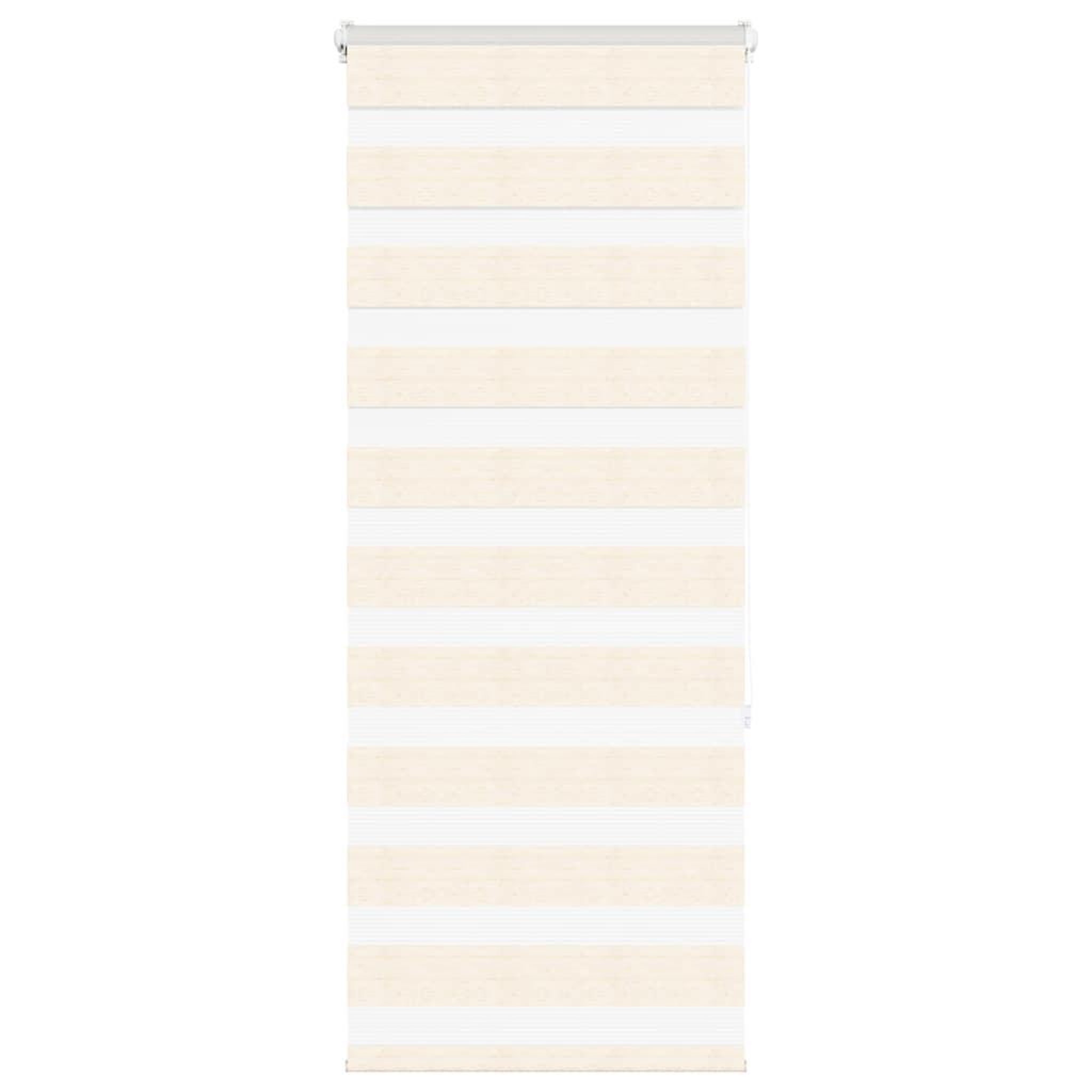 VIDAXL Store zebre beige marbre largeur du tissu 60,9 cm polyester