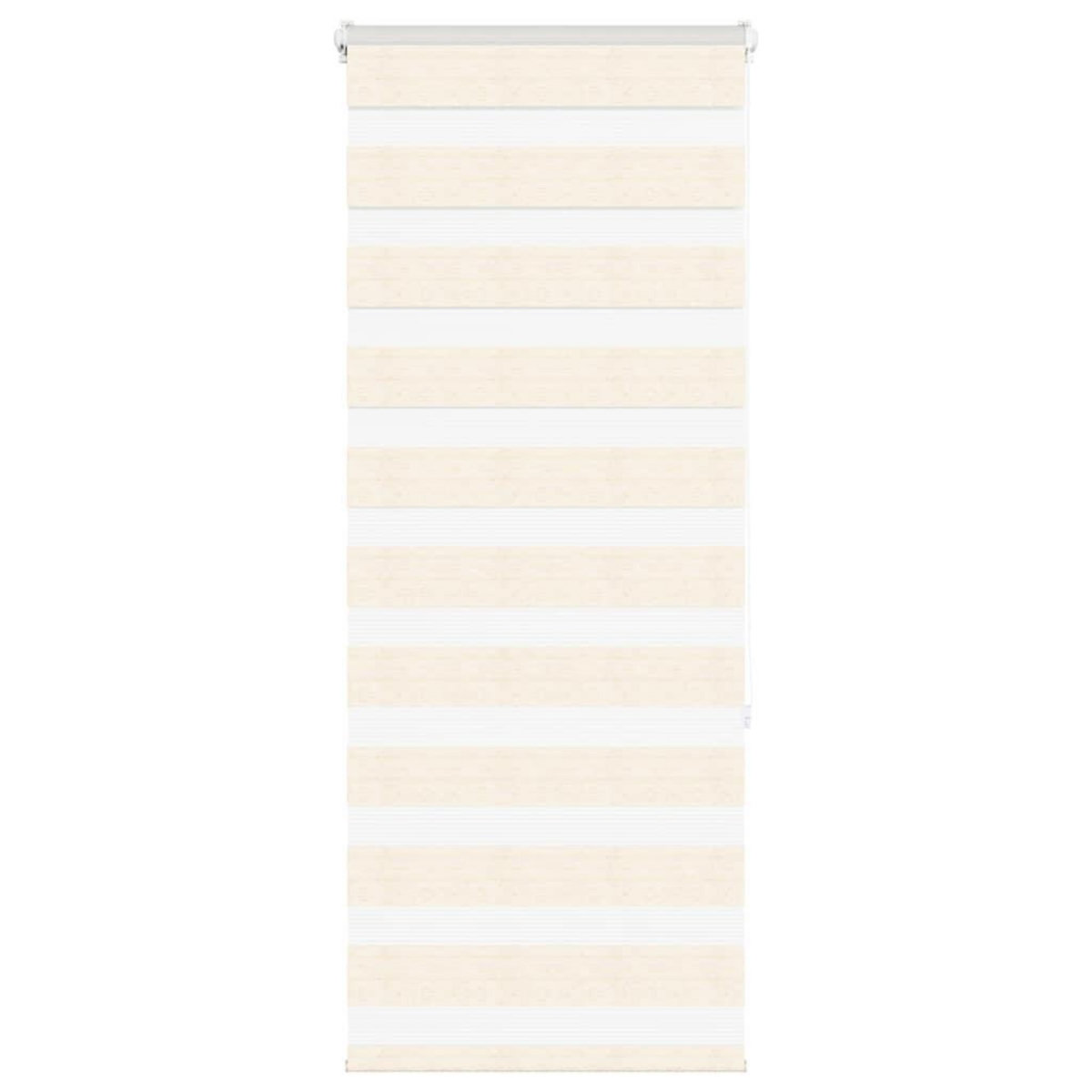 VIDAXL Store zebre beige marbre largeur du tissu 60,9 cm polyester
