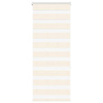 VIDAXL Store zebre beige marbre largeur du tissu 60,9 cm polyester