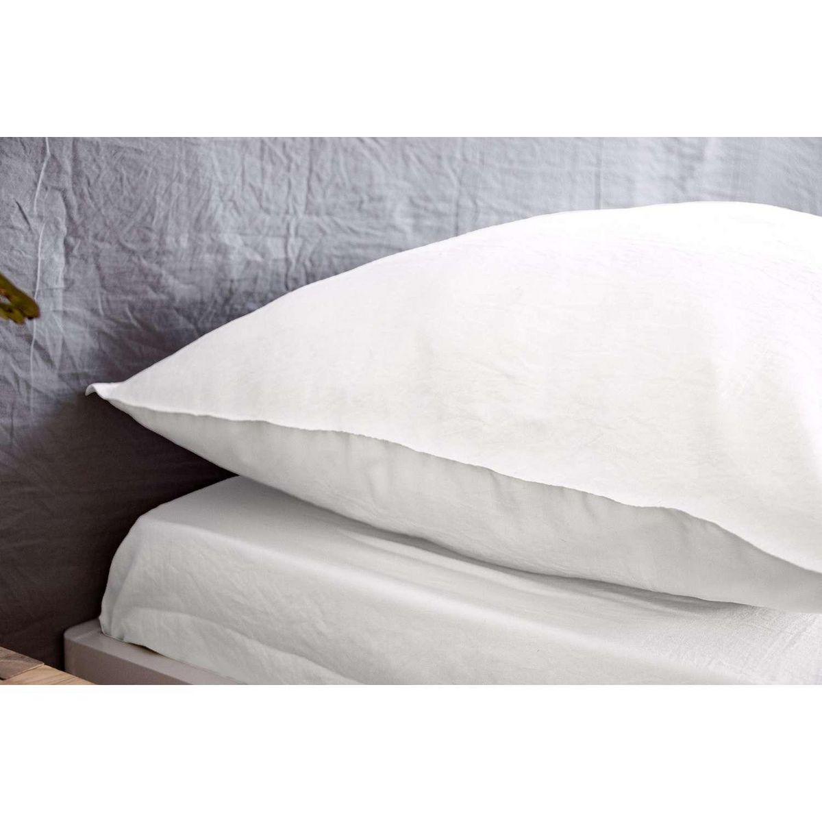 COTE DECO Parure de lit - 100% microfibre lavée