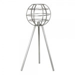 MARKET24 Lampe de bureau DKD Home Decor Métal Gris foncé (50 x 50 x 98 cm)