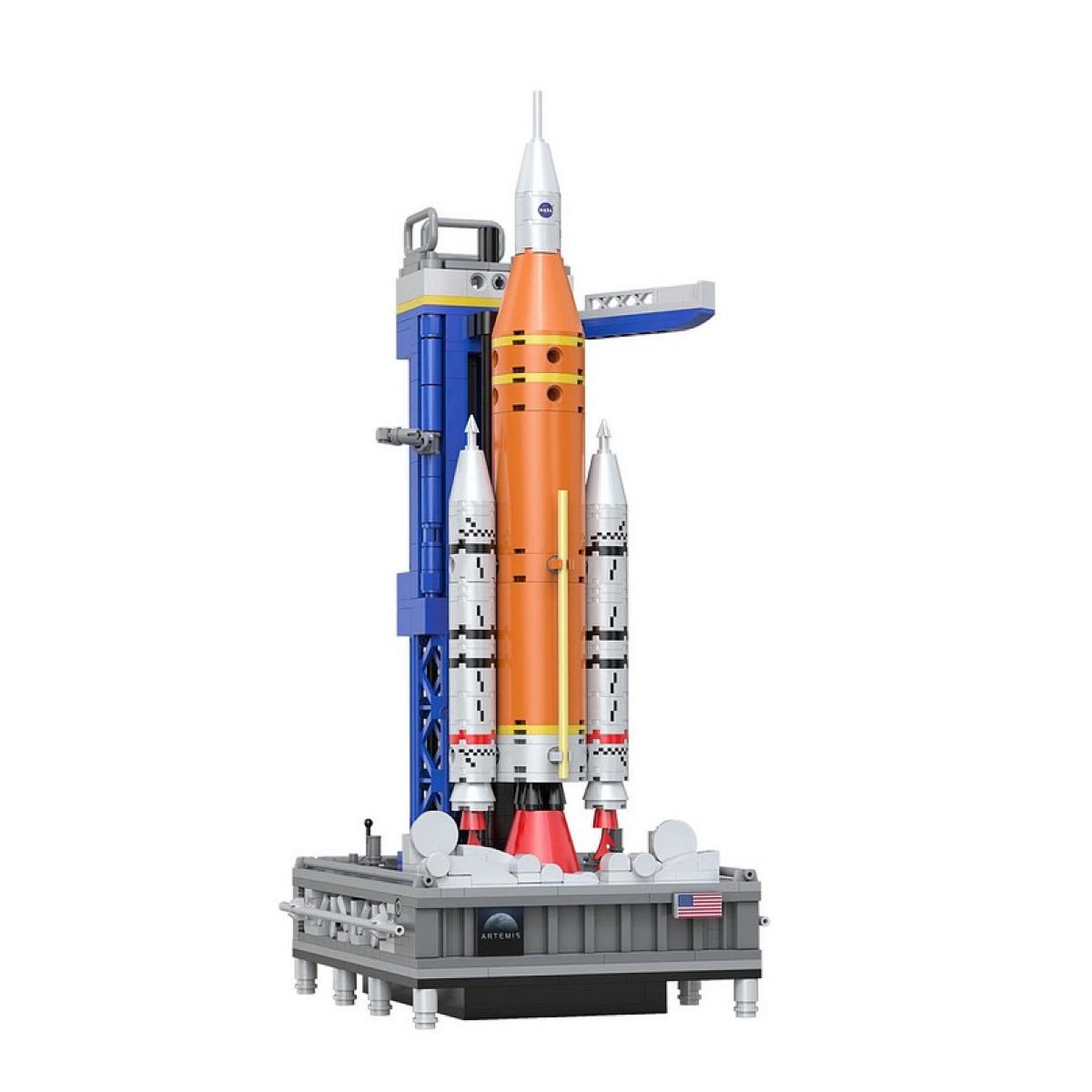 Voir la diapositive 2 : Jamara - Espace - NASA- Fusée Artemis SLS - 659pcs