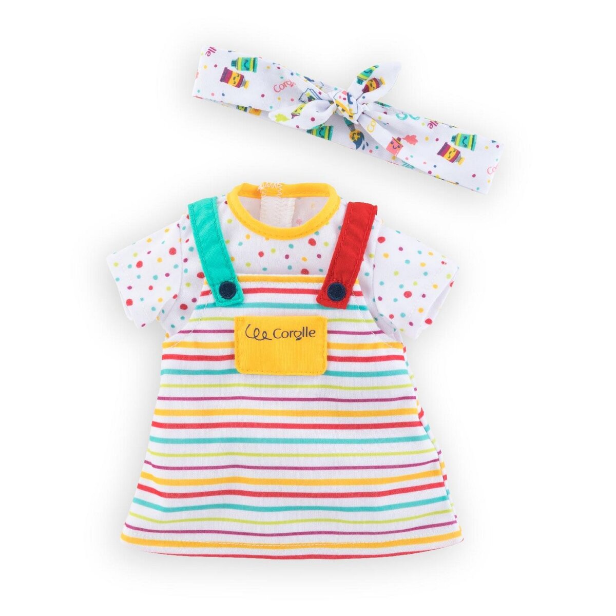 Corolle Robe et Bandeau Petit Artiste pour poupée ma Corolle