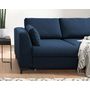 Voir la diapositive 5 : LISA DESIGN Tala - canapé d'angle droit - convertible avec coffre - 4 places - en tissu