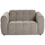 Voir la diapositive 1 : LISA DESIGN Ray - canapé droit 2 places en tissu texturé