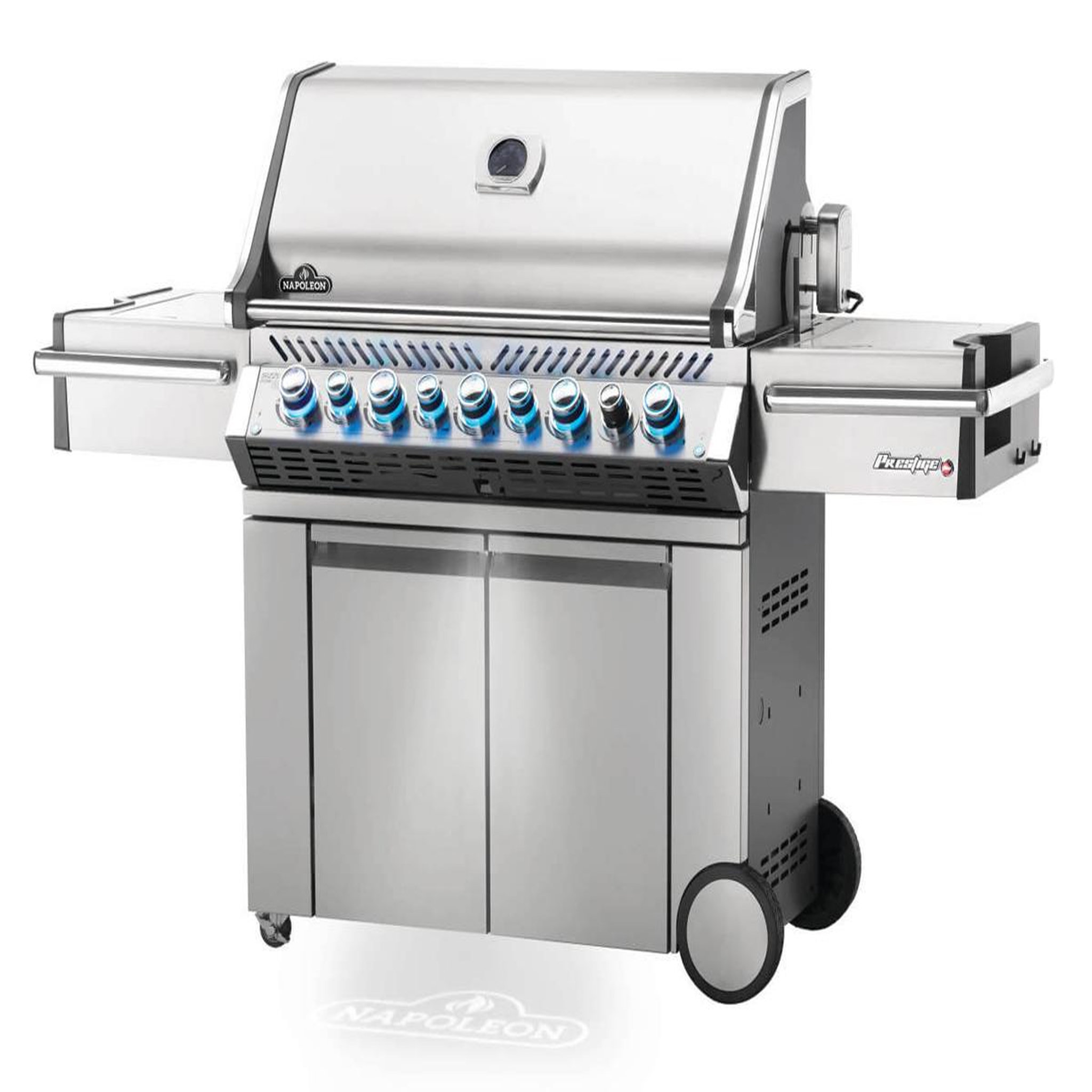 Voir la diapositive 4 : NAPOLEON Barbecue à gaz Prestige Pro 665 SIB inox 5 brûleurs + Sizzle Zone + brûleur arrière + fumoir - Napoleon