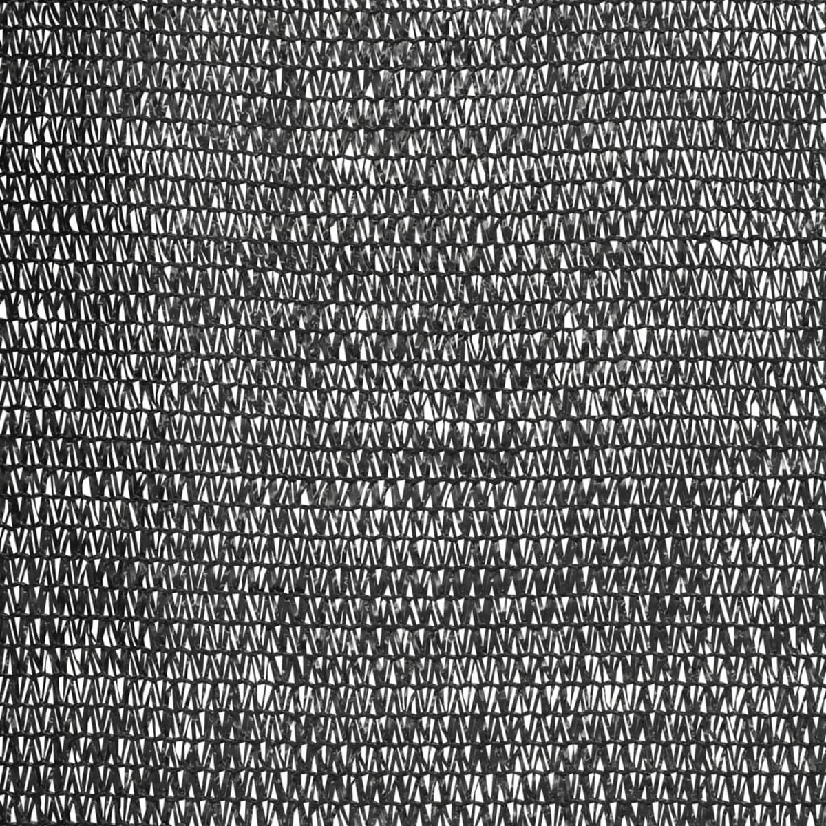 VIDAXL Filet brise-vue Noir 1,5x25 m PEHD 150 g/m^2