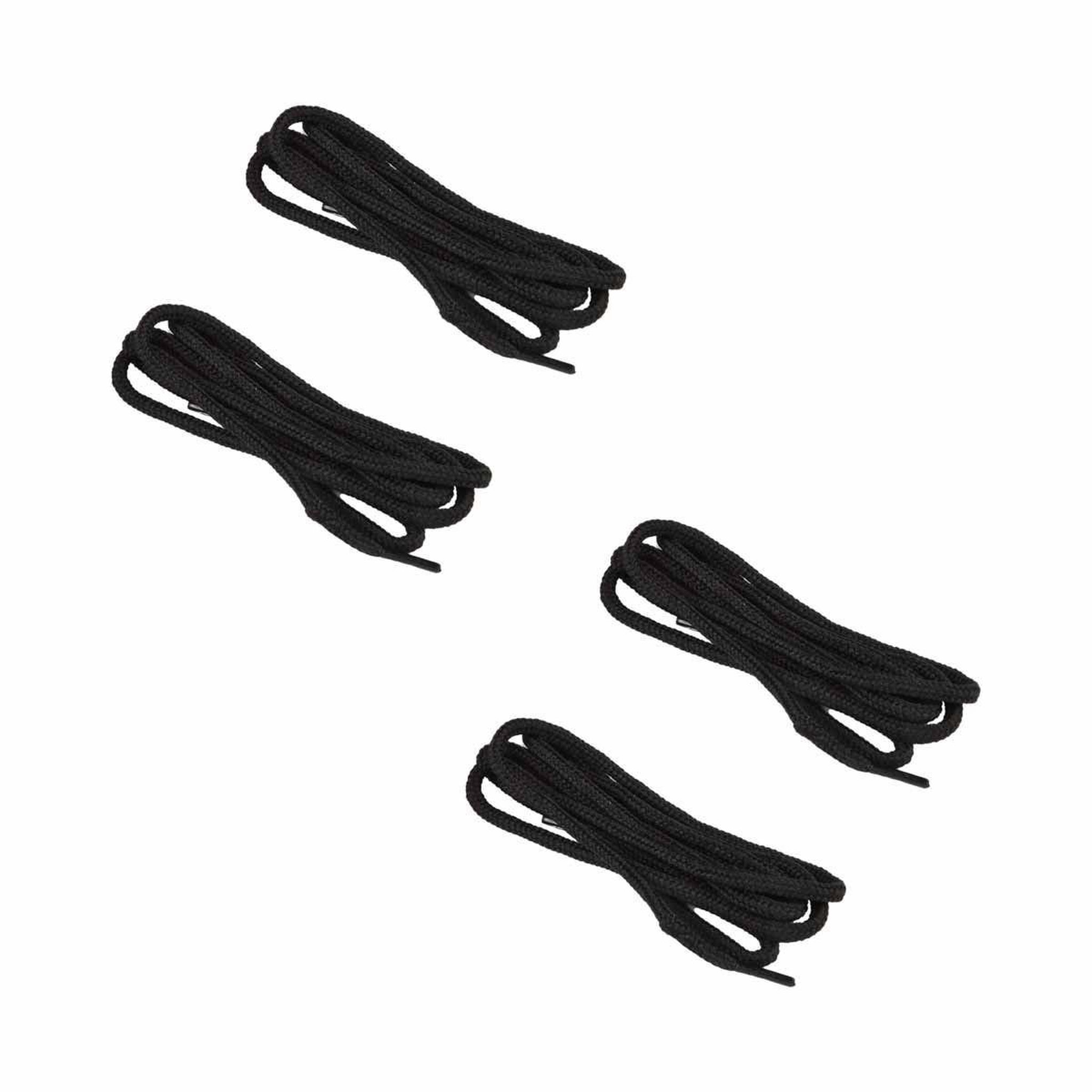 Voir la diapositive 1 : FLIPLESS Lot de 2 paires de lacets  ronds  110cm noir