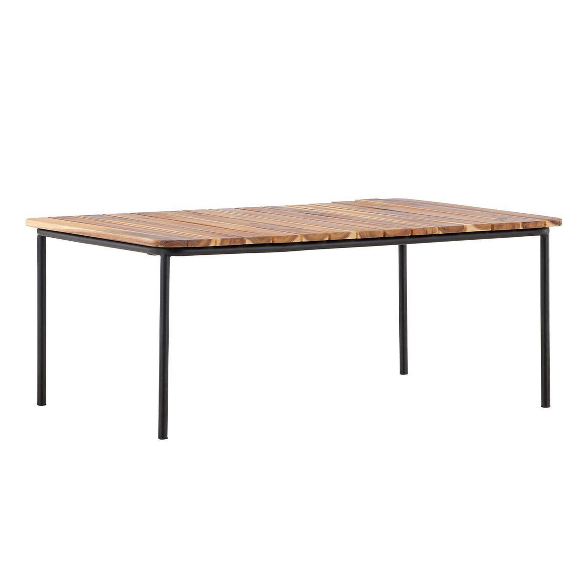 Paris Prix Table basse de jardin en bois  penh  100cm naturel