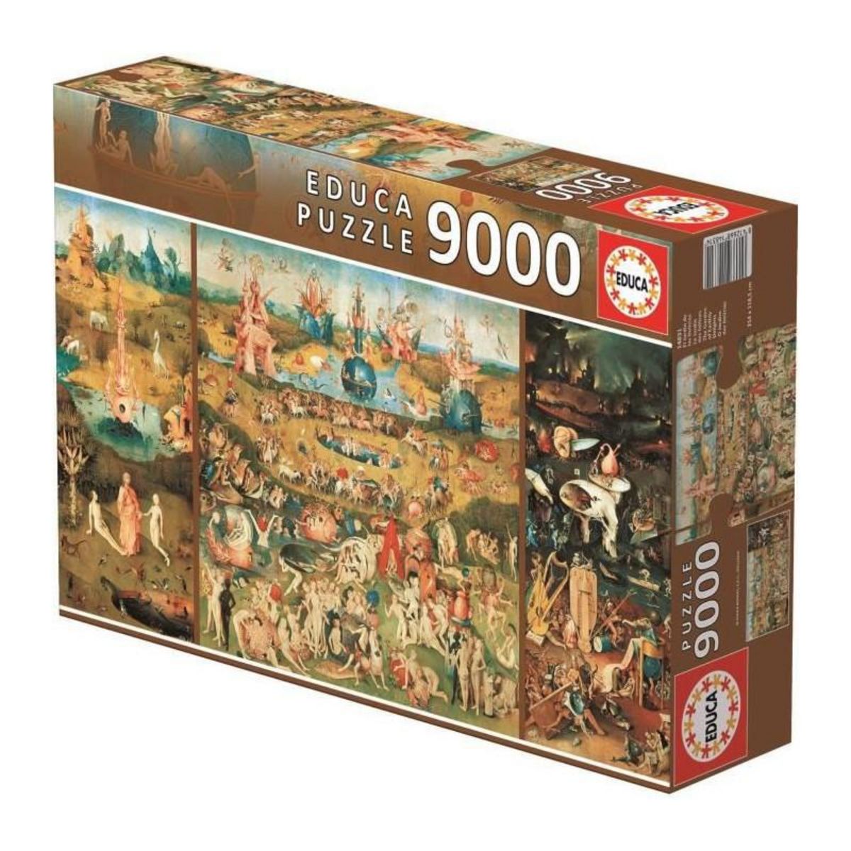 EDUCA Puzzle 9000 Pieces Jardin des Delices - EDUCA