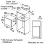 Voir la diapositive 4 : Siemens Micro-ondes encastrable 25l 900w inox - bf555lms0