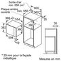 Voir la diapositive 4 : Siemens Micro-ondes encastrable 25l 900w inox - bf555lms0