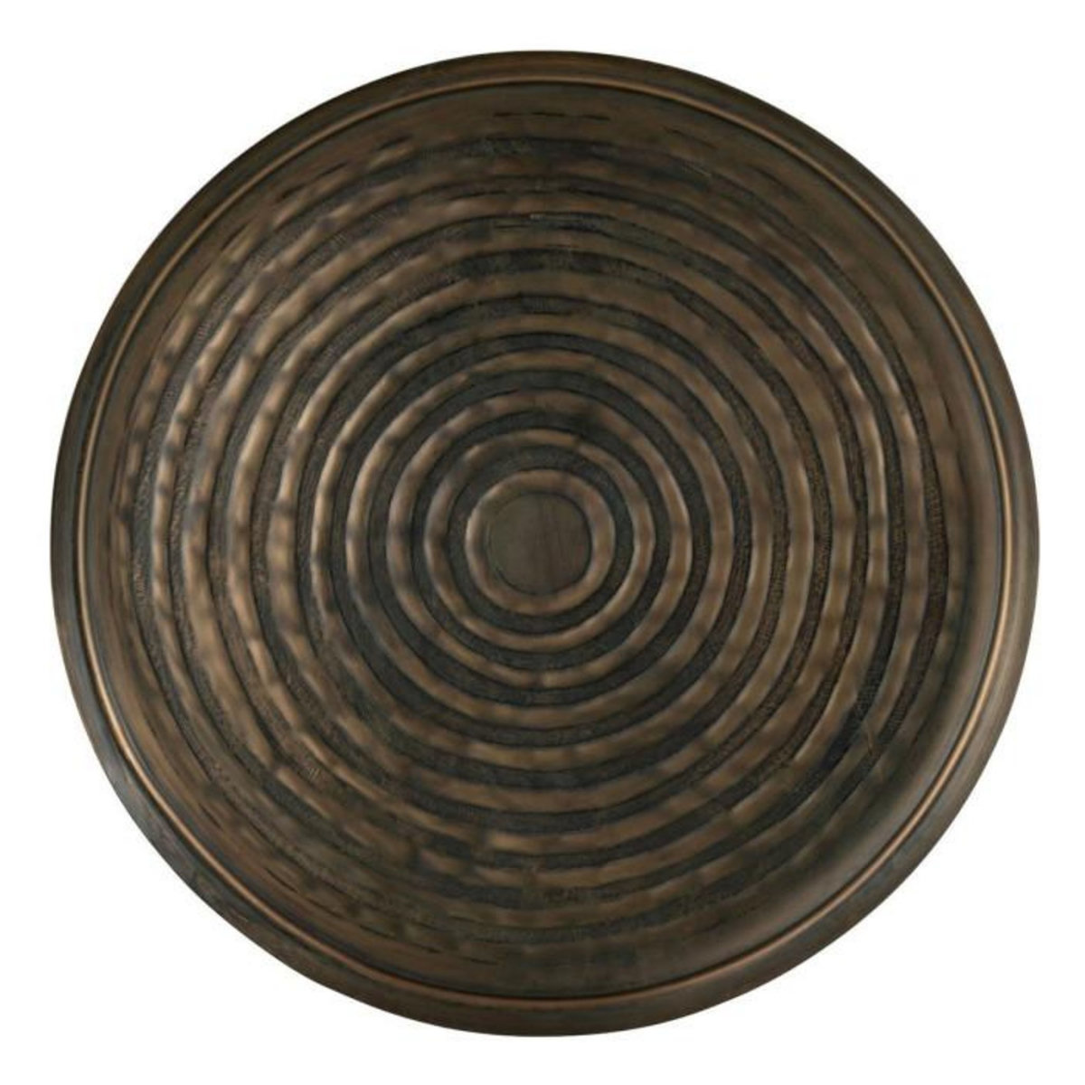 Paris Prix Plateau de Service en Métal  Antika  60cm Bronze