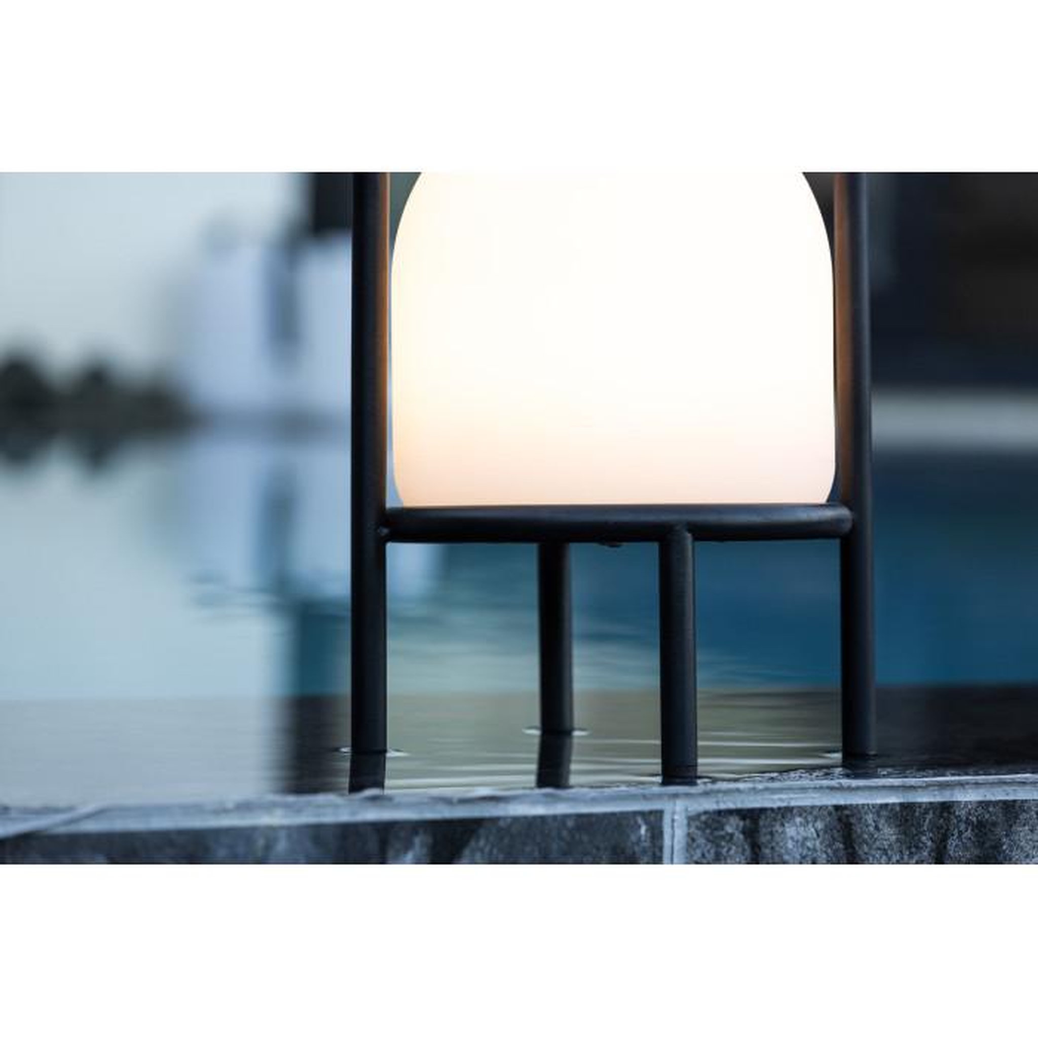 Voir la diapositive 5 : Paris Prix Lampe à Poser d'Extérieur LED  Colie  43cm Noir