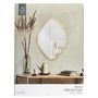 Voir la diapositive 5 : The Home Deco Factory Miroir losange contour bois 44x60 cm - Marron