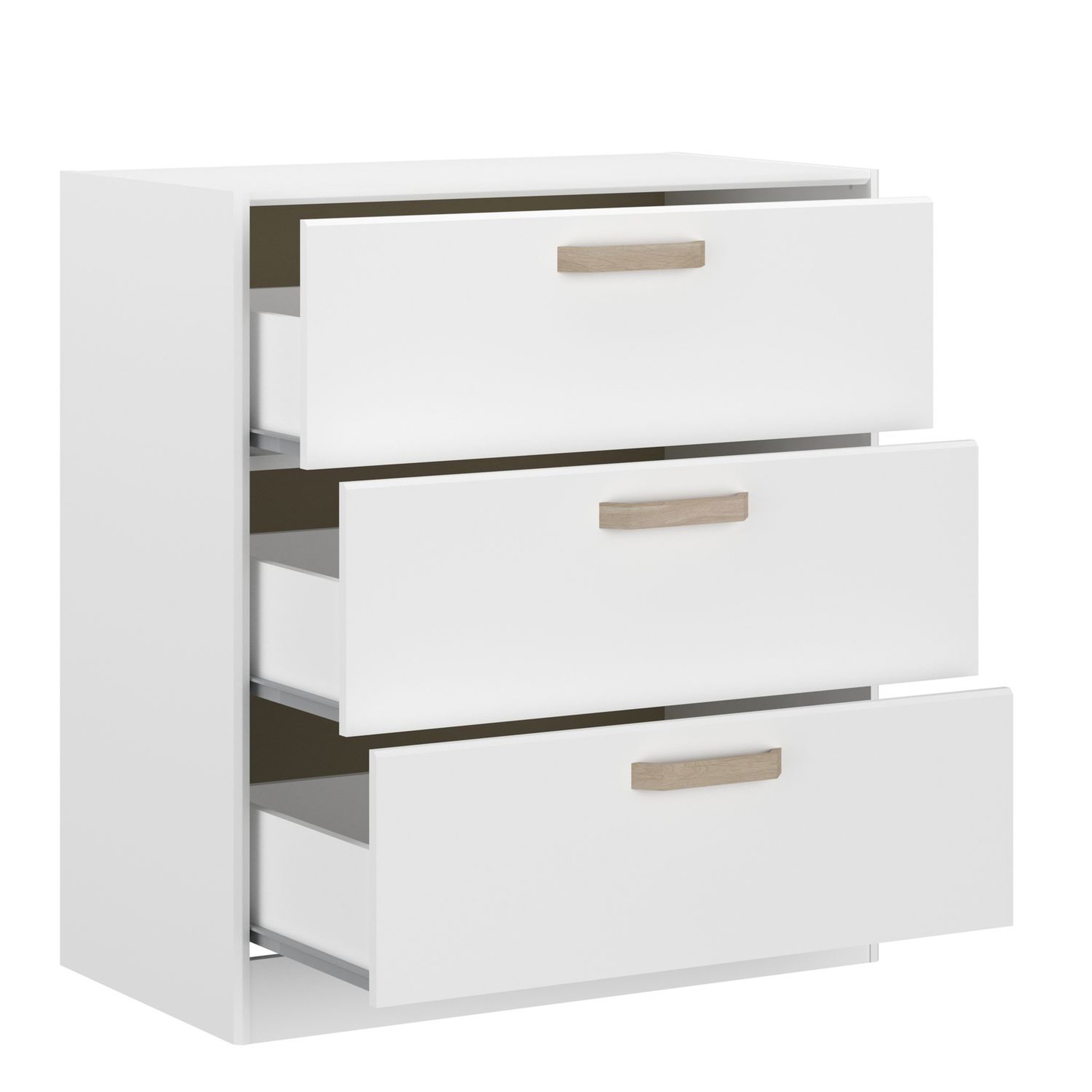 Voir la diapositive 3 : Commode 3 tiroirs SANDRINE